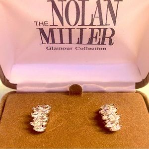 Nolan Miller earrings. Gorgeous. New.